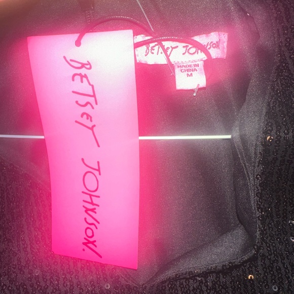 Women’s Black Cocktail Sparkly Glitter Party Dress - Picture 4 of 4